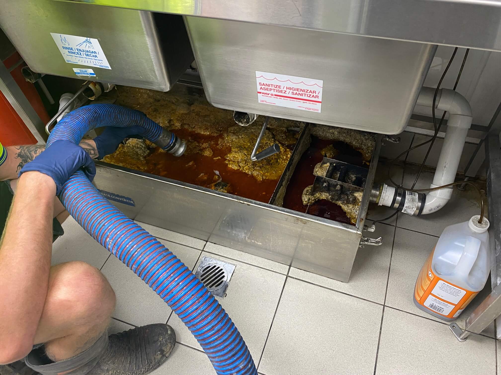Grease Trap Cleaning in Raymore